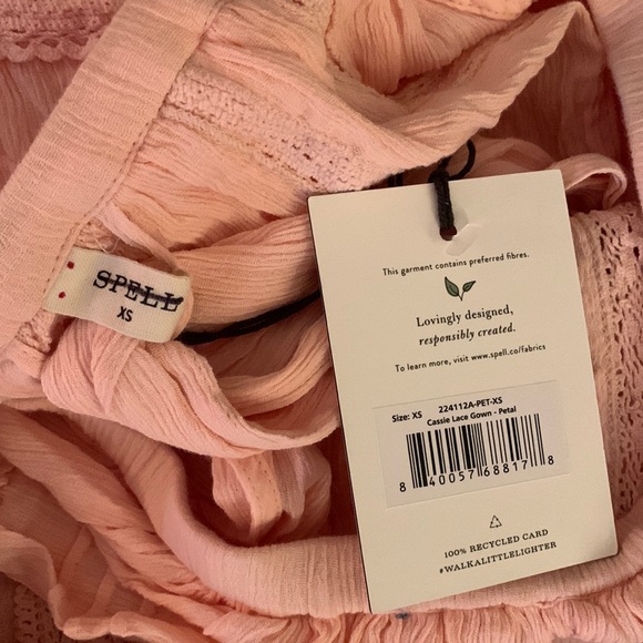 Free People x Spell Cassie Lace Gown - Picture 10 of 16